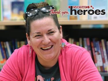 Cortland Elementary School librarian shares love of books, learning with students