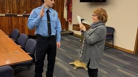 Streator fire department welcomes two new firefighters