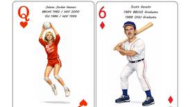 Bourbonnais man working on playing card deck featuring local pro athletes