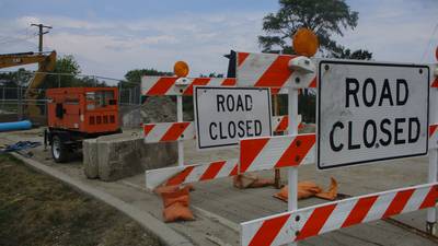 Portion of Hill Avenue in Wheaton closed during storm sewer work