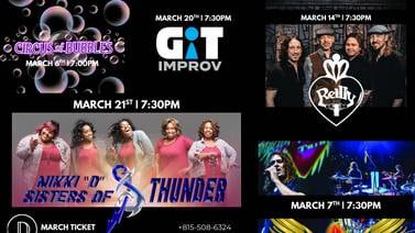 The Dixon Theatre brings Celtic rock, Christian rock and more in March 