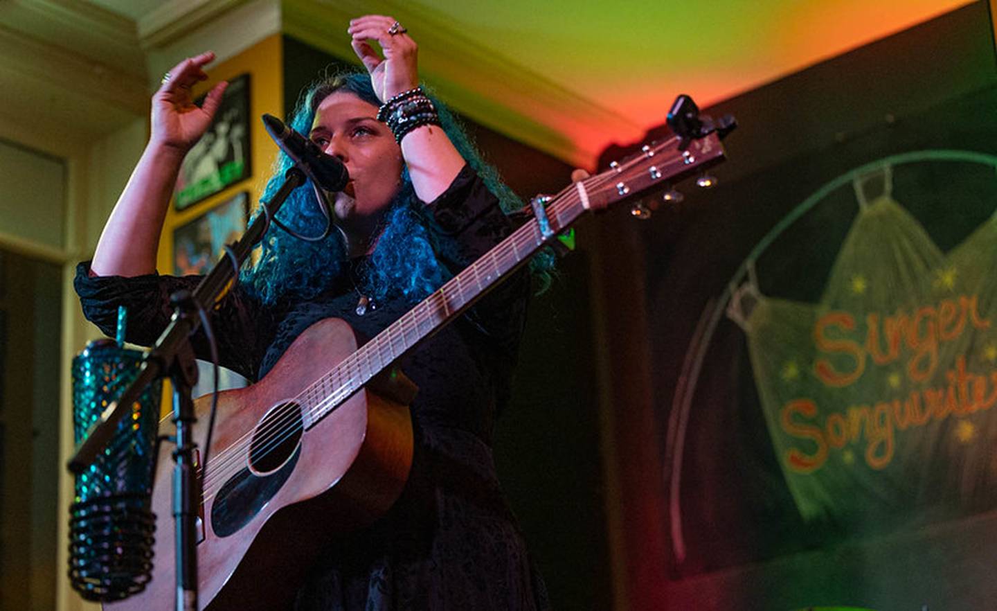 Colleen Wild performs at The Studio in Lockport.