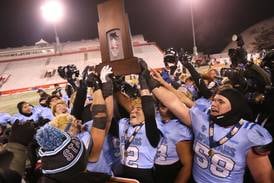 St. Francis, on Brock Phillip’s fifth TD run in final seconds, beats Providence in Class 5A final thriller