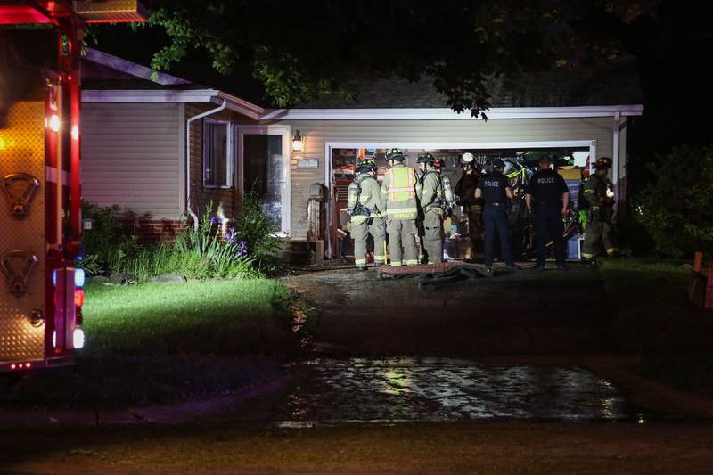 The Crystal Lake Fire Rescue Department responded at 3:11 a.m. Tuesday, May 31, 2022, to a structure fire at 263 Plymouth Lane in Crystal Lake. The fire was limited to the home's garage.