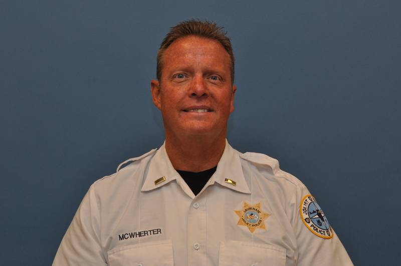 Former Joliet police lieutenant Dennis McWherter.