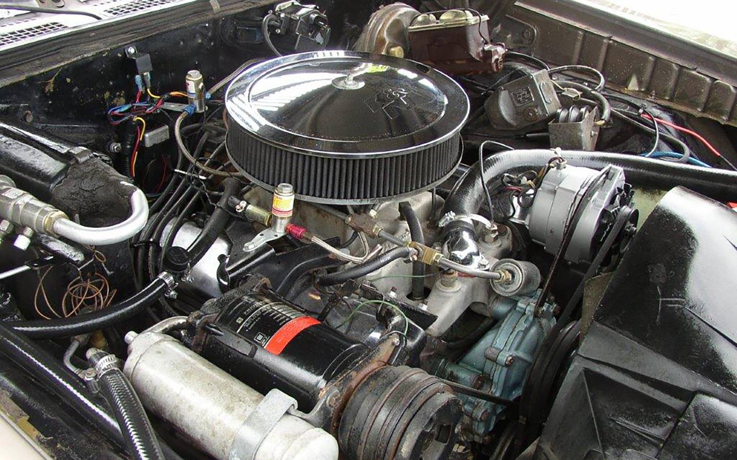 Photos by Steve Rubens - 1972 Pontiac LeMans Engine