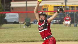 Softball: Madi Reeves strikes out 13 in near-perfect game, pitches Yorkville to first sectional title in program history