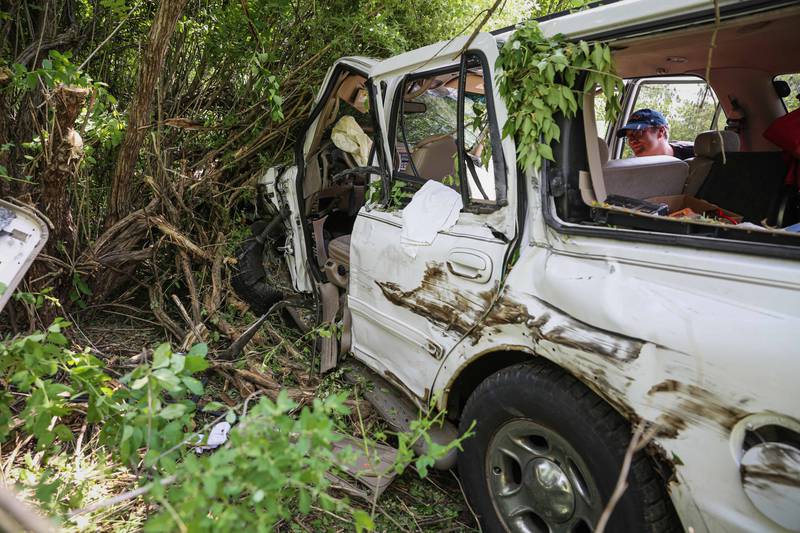 The Harvard Fire Protection District extricated the driver of an SUV who was seriously injured from a crash involving a semi-truck June 1, 2025 near Harvard.