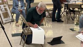 Morris Watercolor Guild hosted visiting artist Steve Puttrich on Friday