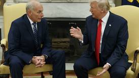 Harris decries Trump after John Kelly says he wanted generals like Hitler’s