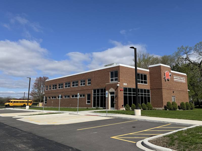 The Minooka Community High School District building at 201 Wabena Ave., Minooka.