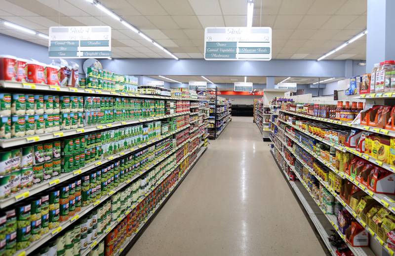 An interior view of Illinois Valley Food and Deli on Friday, Aug. 16, 2024 in La Salle. The store will open on Monday August 19 at 7a.m. The store has been closed since February.