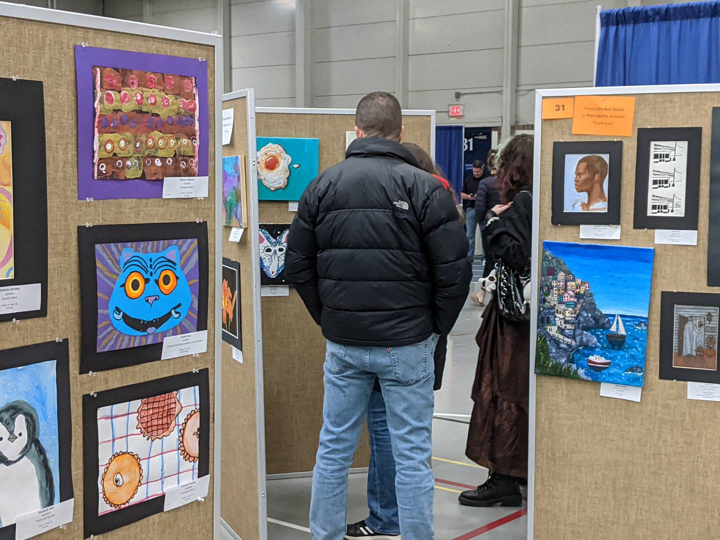 This is the 15th year the Oswego-based Fox River Academy of Music & Art and the Oswego Area Chamber of Commerce have put on an art show at the Oswego Hometown Expo.
