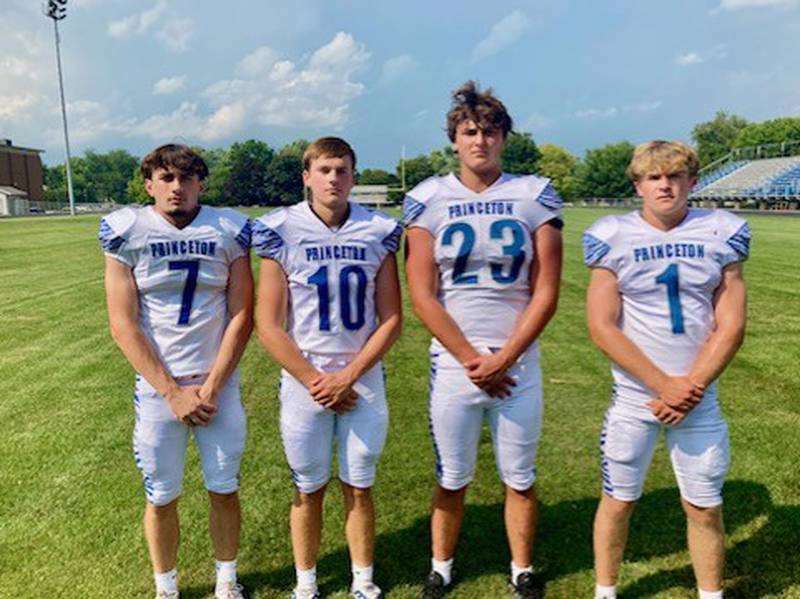 2025 Princeton High School football team Photo Day.