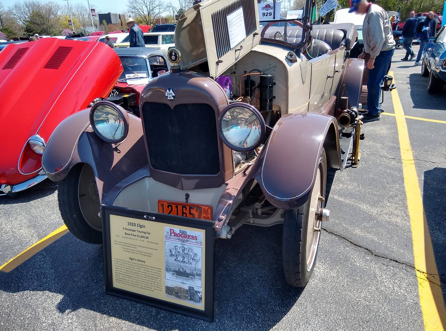 Photos by Rudy Host, Jr. - 1920 Elgin Model K Front