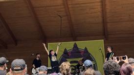 Morris auctioneer featured on album for British punk rock band