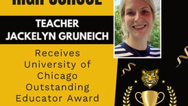 Joliet West teacher receives Outstanding Educator Award from University of Chicago