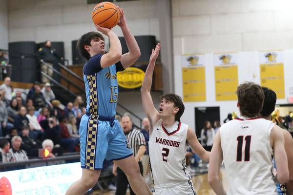 Big first quarter leads Marquette over Woodland for Tri-County Tournament title 