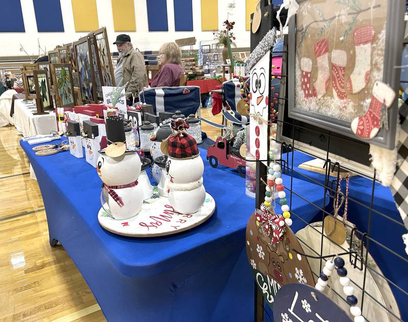 Visitors to the Polo Christmas Festival's Craft and Vendor Show could choose from a wide variety of Christmas items on Saturday, Dec. 6, 2025. The event was held in the gymnasium of Centennial Grade School.