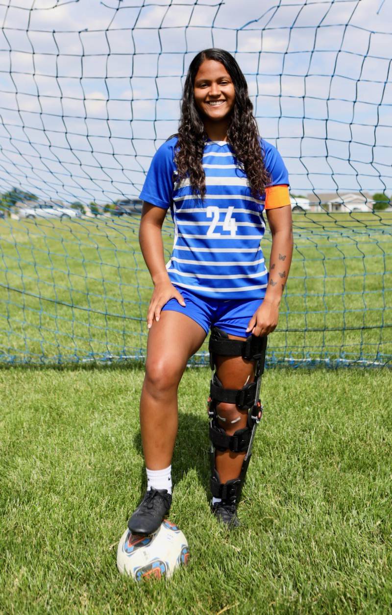 Princeton senior Mariah Hobson is the 2023 BCR Soccer Player of the Year.