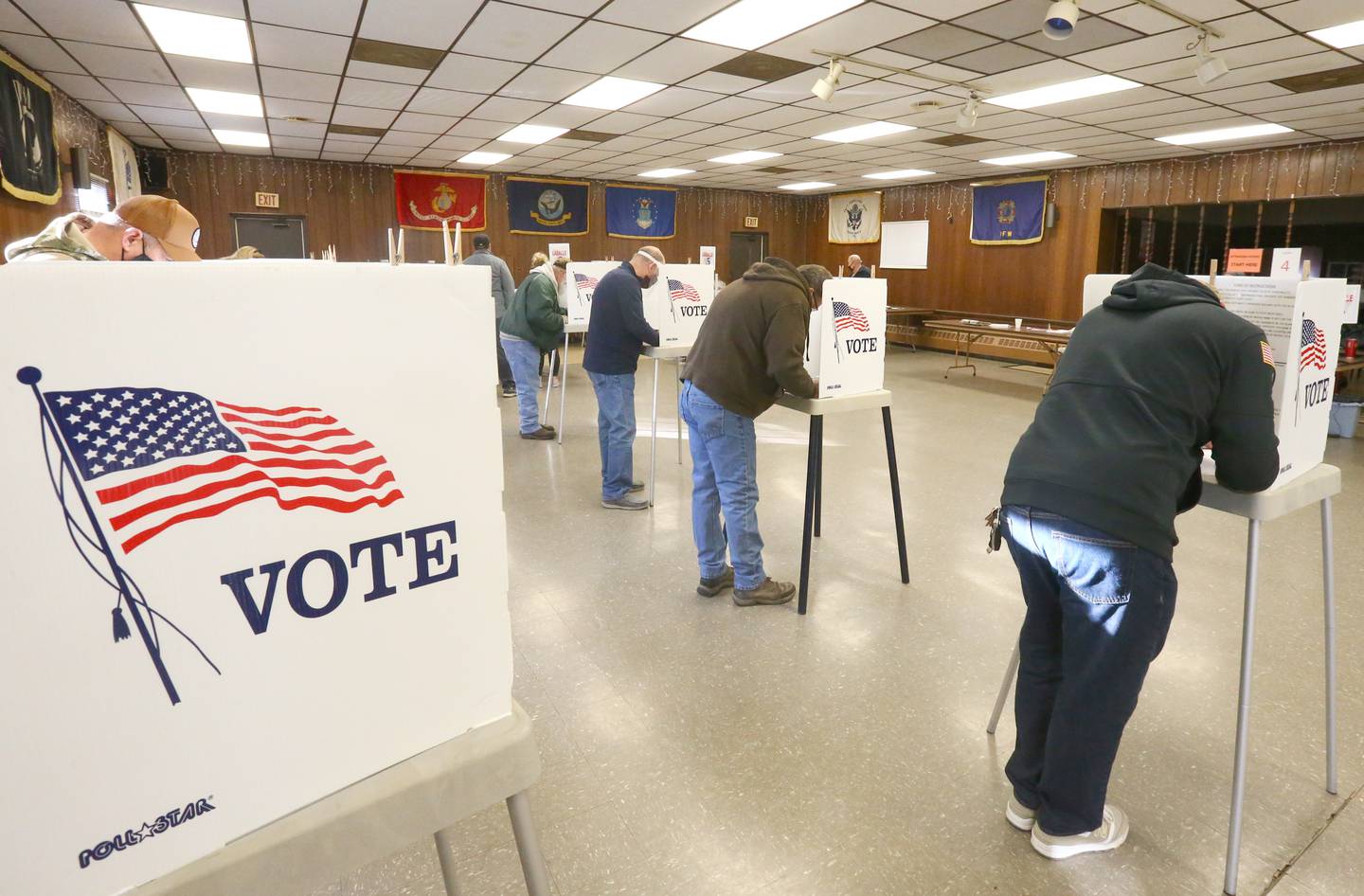 Voters will take the polls again in April for the municipal election.