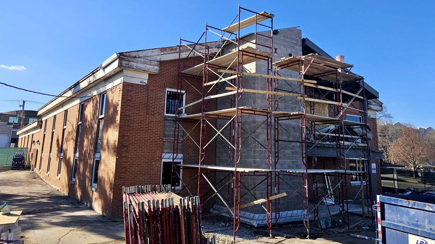 The Batavia Park District is in the process of renovating the building at 150 Houston St. into the new Patrick J. Callahan Community Center, set to open in fall of 2025. (Photo from March 2025)