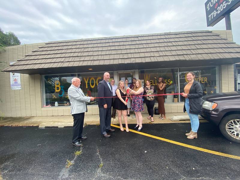 B3 Yoga and Wellness Center hosted a ribbon cutting for the grand reopening of their store at 2370 Plainfield Road, Crest Hill on Friday, Sept. 22.