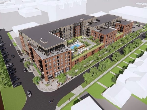 Six-story apartment project moving forward in downtown Elmhurst