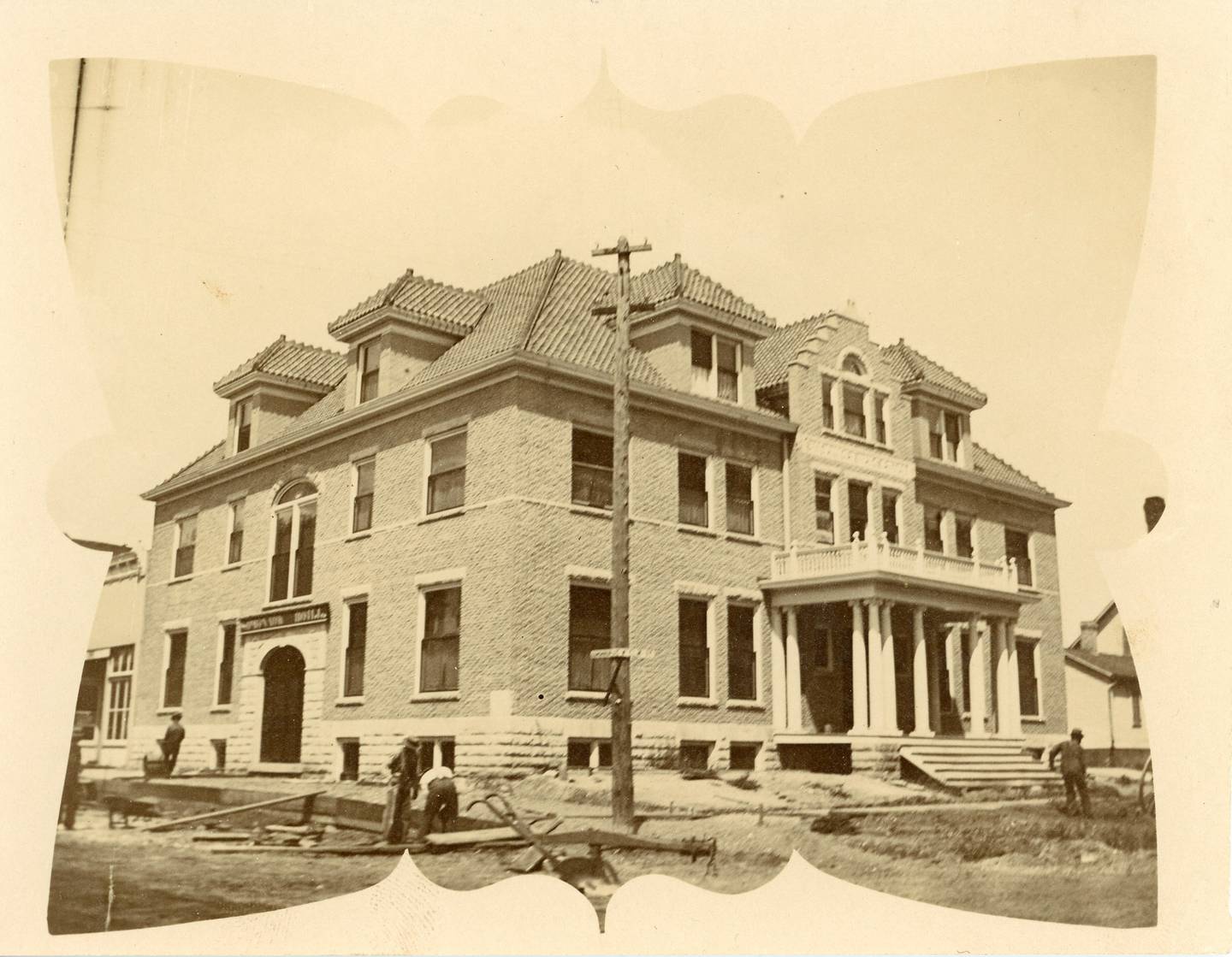 Sycamore Hospital circa 1900