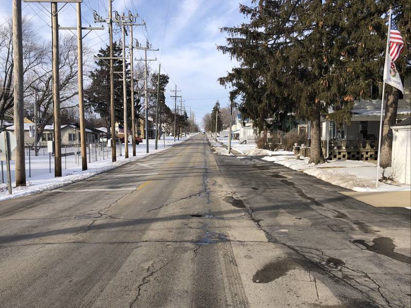 Northbound Latham Street view. (David Petesch - dpetesch@shawmedia.com)