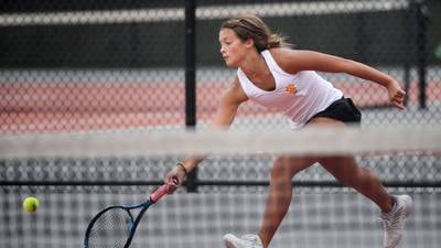 Girls Tennis: Riley Lepsi, Wheaton Warrenville South prevail for DuKane Conference title
