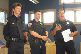 Yorkville welcomes two new police officers