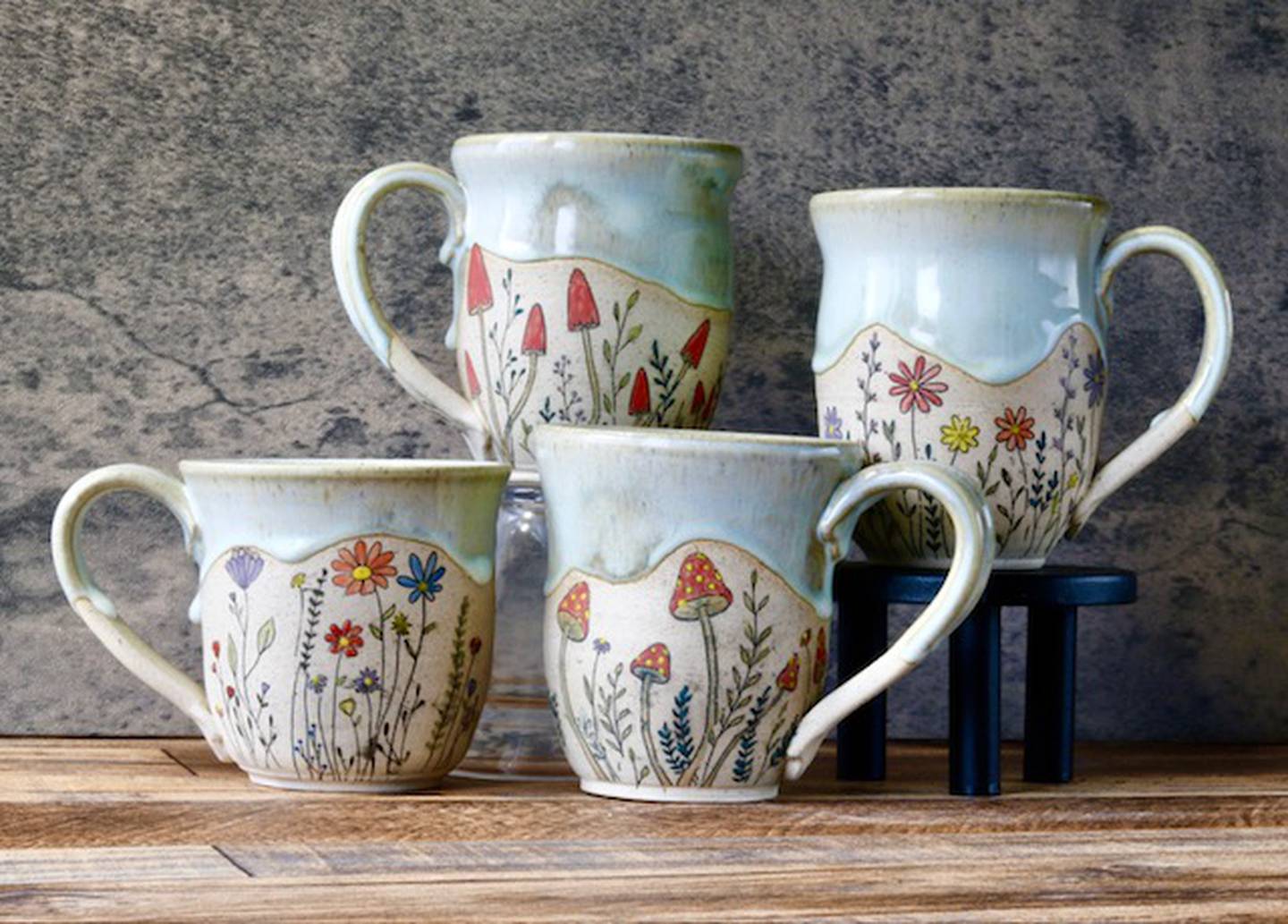 Despite a clear talent for ceramics, artist Carrie Molloy's first artistic medium was music.