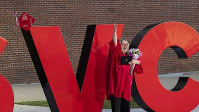 Sauk Valley Community College graduates cross the stage, celebrate future