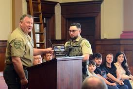 Lee County deputy honored for saving life of man suffering severe bleeding after February crash near Amboy