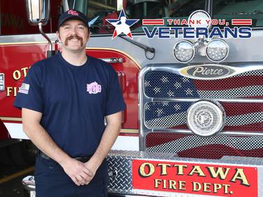 Brian Ksiazak follows family footsteps from Army to Ottawa Fire Dept.