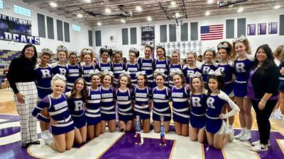 Rochelle High School competition cheer teams take 1st in Wilmington