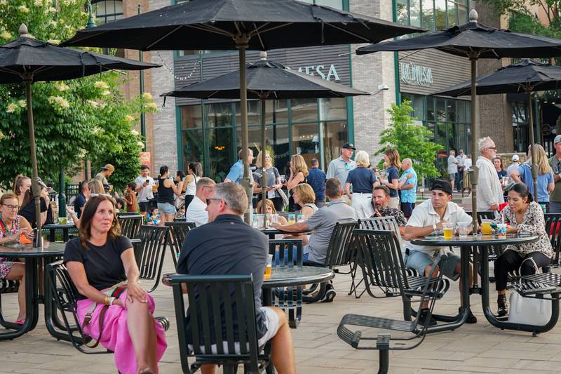 Unwind Wednesday will continue this summer from 6-8:30 p.m. Wednesdays July 16 and Aug. 13 in the 1st Street Plaza in downtown St. Charles.