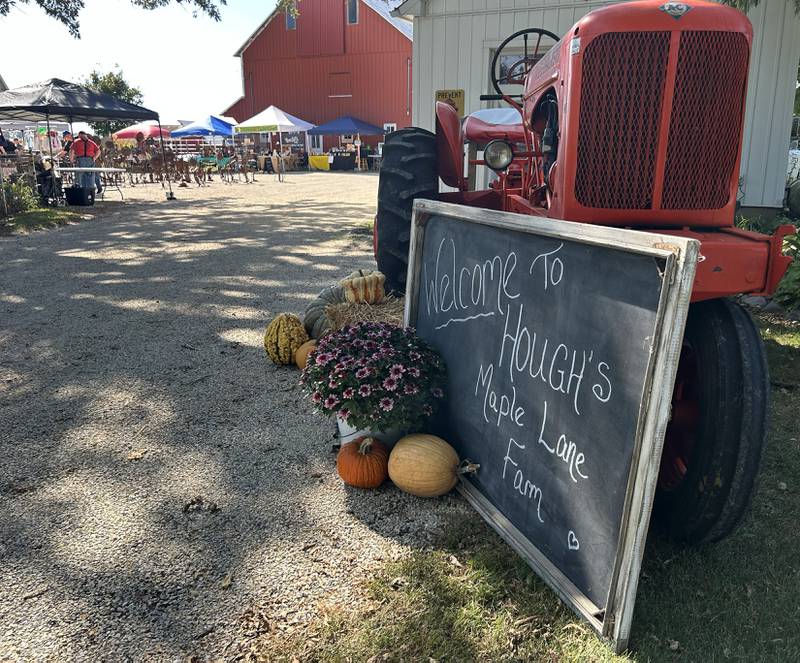 Hough's Maple Lane Farm, 3788 N. Mt. Morris Road, was one of the stops at the sixth annual Back Roads Market on Saturday, Sept. 27, 2025.