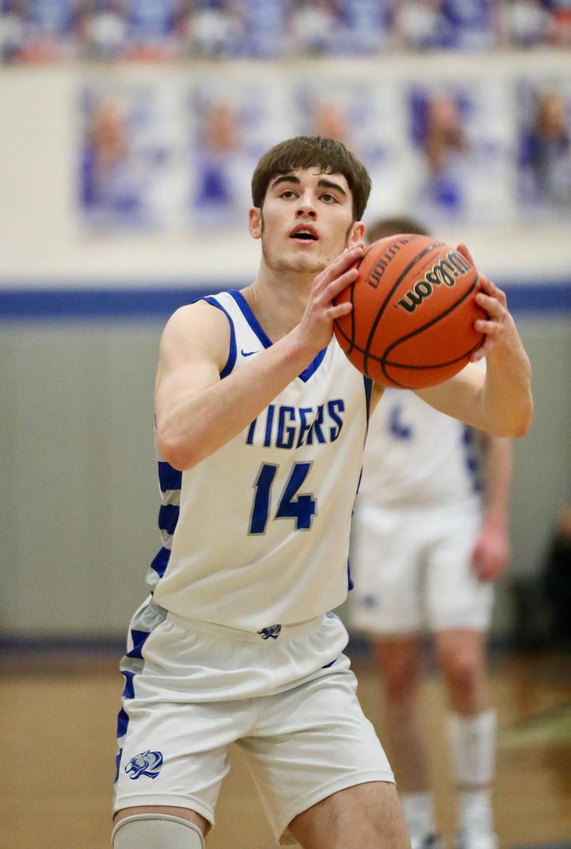 Grady Thompson made 12 of 16 free throws in Friday's regional championship