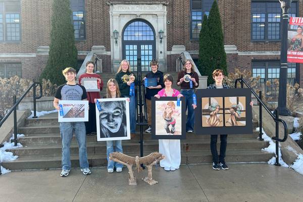 Ottawa High artists honored at Interstate 8 Art Conference 