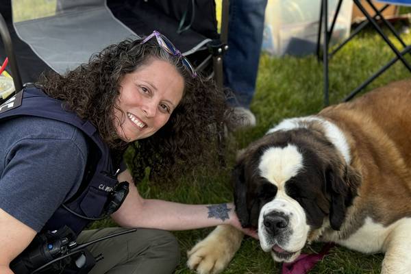 Oswego police’s K9s ‘N Cops event helps find homes for dogs