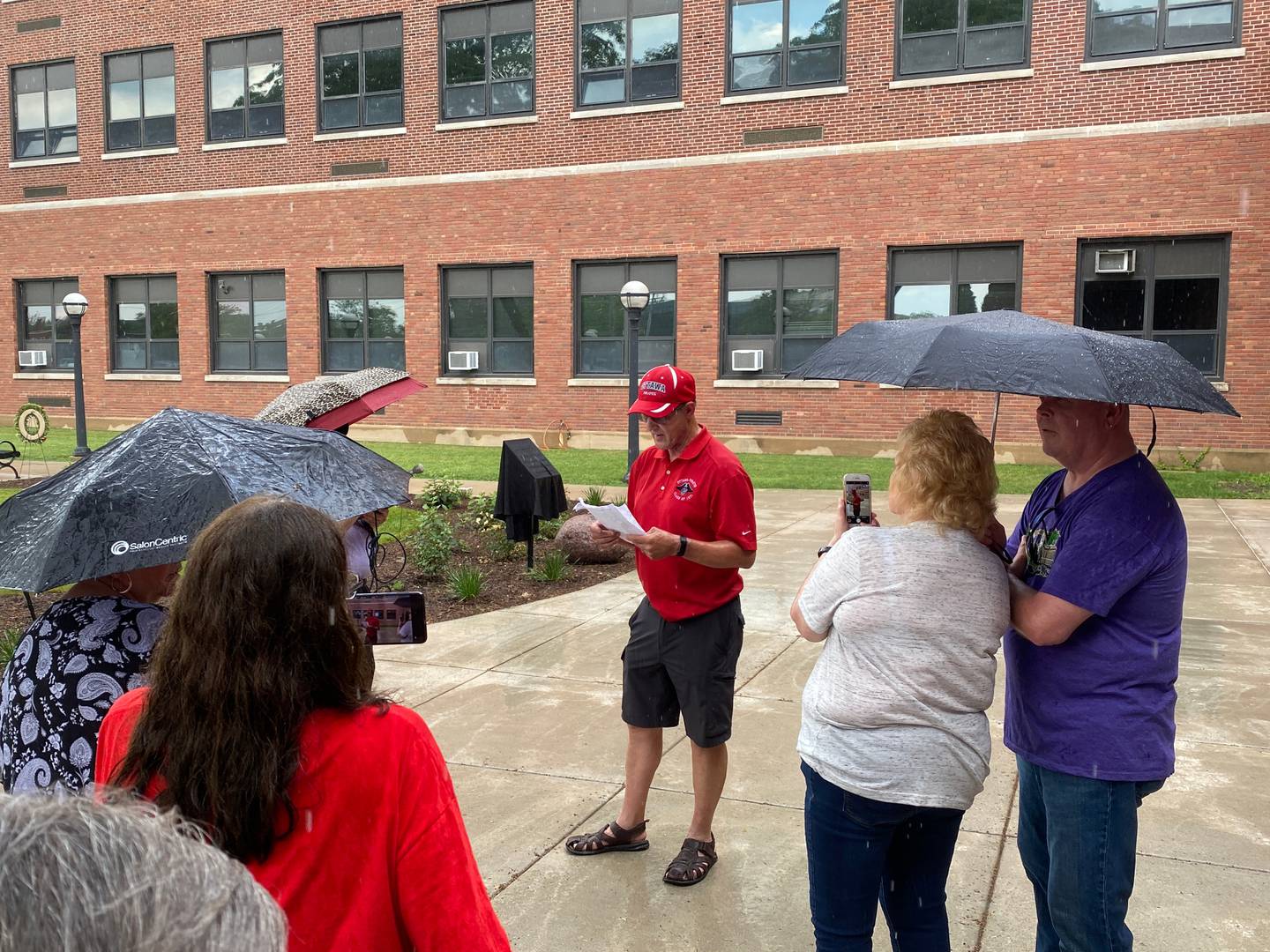 Ottawa High School Class of ’71 dedicates renovated “O” area Shaw Local
