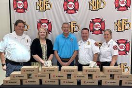 New Lenox Fire Protection District gets donation for residential lock boxes