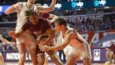 Photos: Downers Grove North vs Moline in the IHSA 4A boys state basketball semifinal
