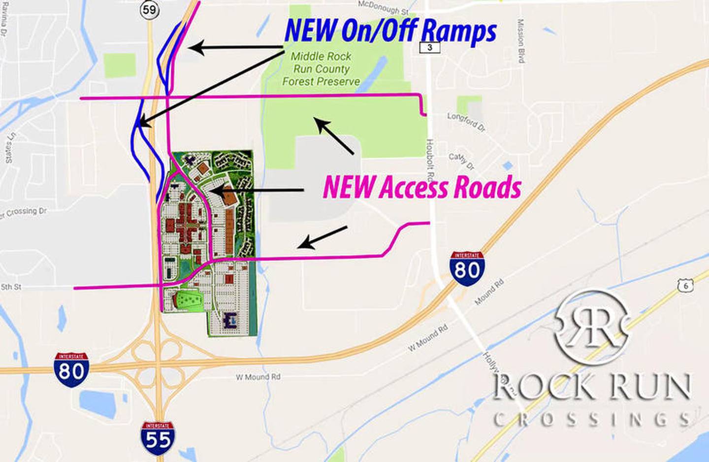 IDOT has estimated the total cost of the interchange and roads at $126 million.
Joliet plans to create a tax increment financing district that could use property taxes from the development to offset local costs and a special business district that could use a portion of sales tax dollars as well.