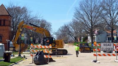 Colden Street Project work resumes
