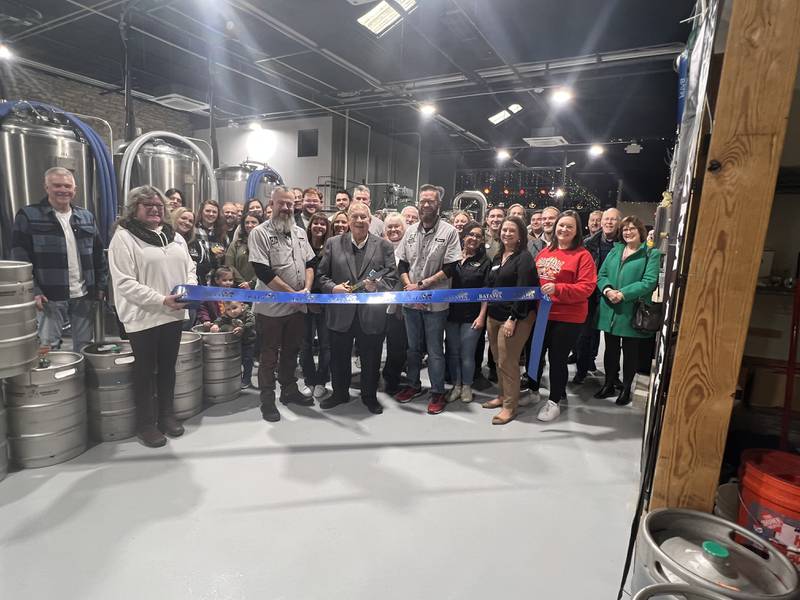 The Batavia Chamber of Commerce held a ribbon cutting ceremony for Batavia Chamber member Grainology Brewstillery's one-year anniversary on Wednesday, Nov. 27, 2024, at 131 Flinn St., Suite C in Batavia.