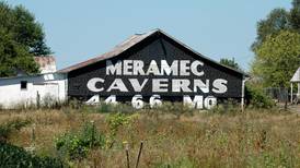 Meramec Caverns barn sign a Route 66 icon