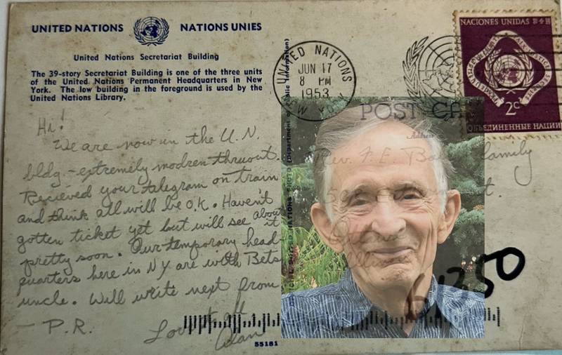 They found him. The postcard from 1953 that abruptly surfaced Aug. 8, 2025, at the Ottawa Post Office has been traced to Dr. Alan Ball, an Ottawa High graduate now living in Sandpoint, Idaho. "I'll be doggoned," Ball said when alerted that the postcard he'd mailed his parents from New York was recovered 72 years later.